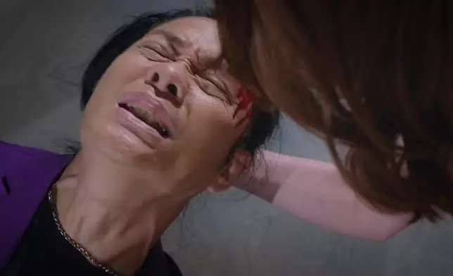 鏡頭前嘅蔣家旻好兇狠。