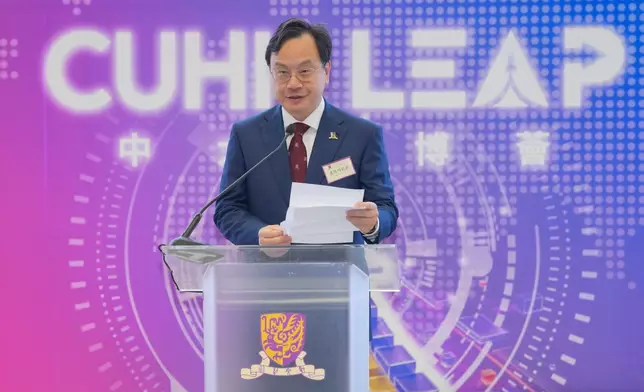 中大校長盧煜明教授致辭
