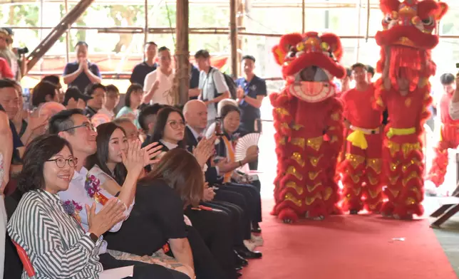 吉澳安龍太平清醮十年一遇 麥美娟出席見證270年傳統薪火相傳