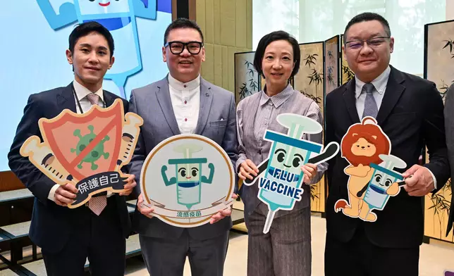 立法會辦流感疫苗接種活動 盧寵茂籲高危群組盡早打針