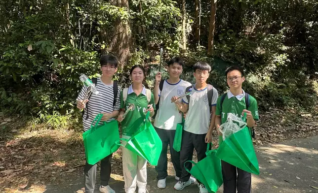 大埔青網義工團淨山 逾30人清理大埔滘林徑6.5公里山徑