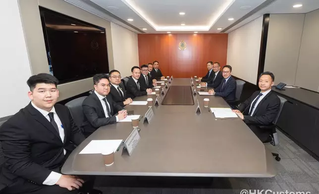 海關關長陳子達與泰國海關關長會面 商討打擊跨境犯罪及情報互換
