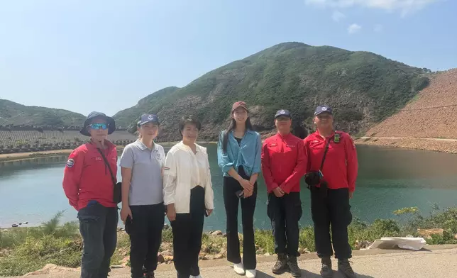 民安隊西貢萬宜水庫破邊洲當值 跨部門協作保障山嶺安全