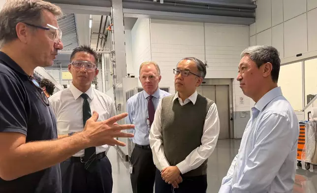 許正宇赴瑞士考察三大黃金精煉廠 推動落戶香港並擴展業務