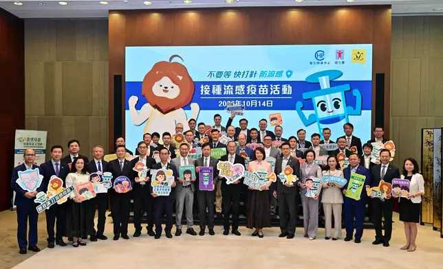 立法會辦流感疫苗接種活動 盧寵茂籲高危群組盡早打針