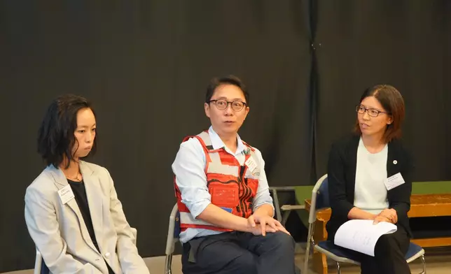 鄒有銘曾兩度前往加沙參與前線醫療工作，分享救治傷病者的經歷。