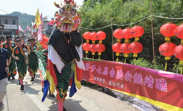 吉澳安龍太平清醮十年一遇 麥美娟出席見證270年傳統薪火相傳