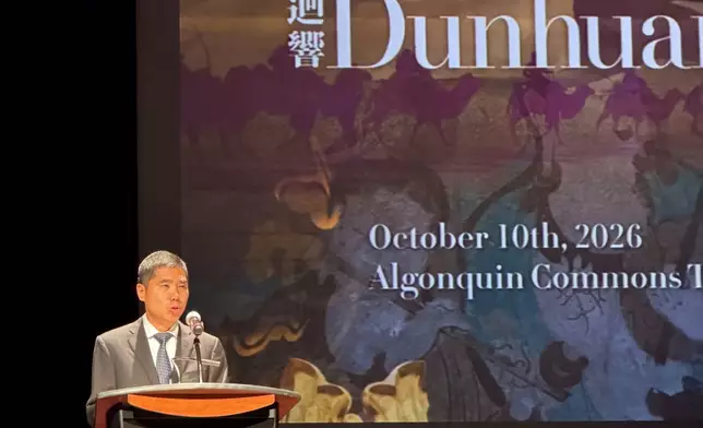 多倫多經貿辦促成香港天籟敦煌樂團首度赴加 兩地巡演逾千人參與