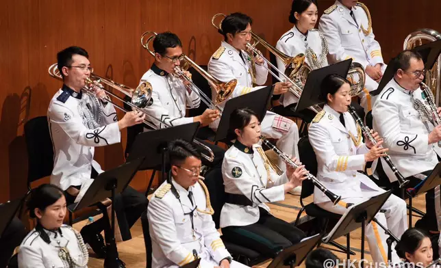 海關樂隊聯同大灣區管弦樂團等 參與第二屆《守護者之歌》交響音樂會