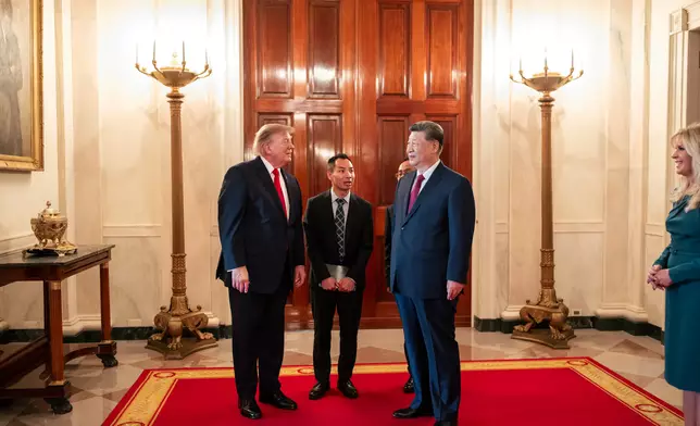 美國白宮發布中國國家主席習近平早前國事訪問美國的圖輯。白宮圖片