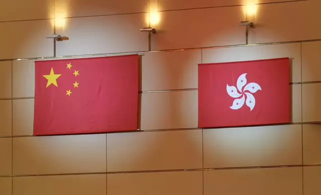 10月1日是中華人民共和國成立77周年國慶日，特區政府在香港會議展覽中心舉行國慶酒會。巴士的報記者攝