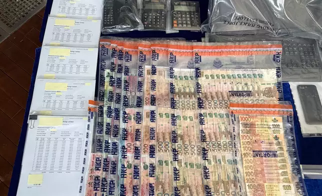 警方展開反非法收債行動，拘18人。