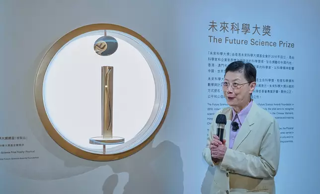 任詠華教授期望通過展覽，培養青年人的科學興趣，鼓勵更多人投身科創領域。