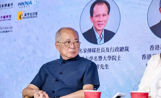 吳克儉教授指解答了三大問題，人才自然就會留下來。