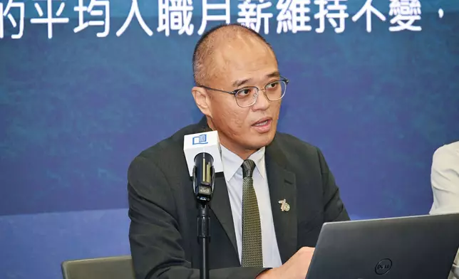 發布會代表就業內應屆畢業生薪金趨勢發言