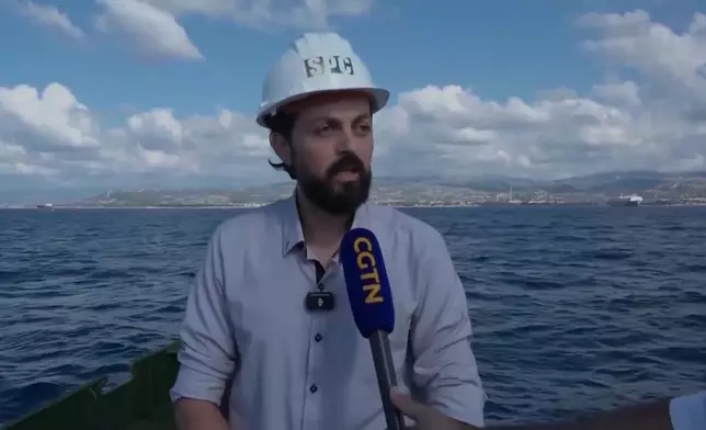 影片截圖 CGTN圖片