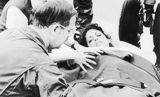 獲救的倖存者（網上圖片）