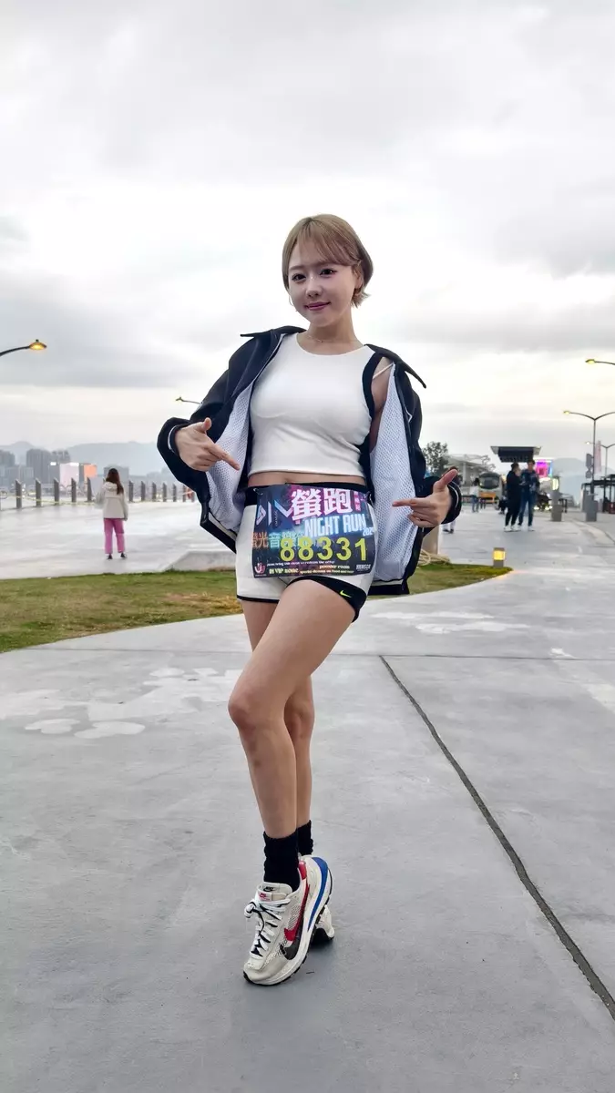 DJ界女神Mao驚艷亮相灣仔海濱,氣氛超好。