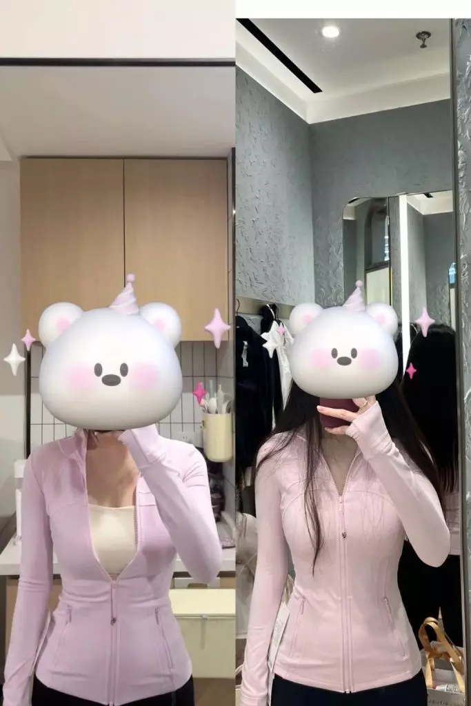 網友稱UNIQLO鏡子呈現的效果與現實存在色差。小紅書圖片