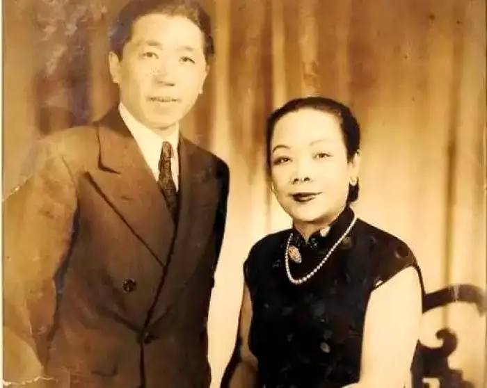 駐美大使夫人時期的鄭毓秀和丈夫魏道明。