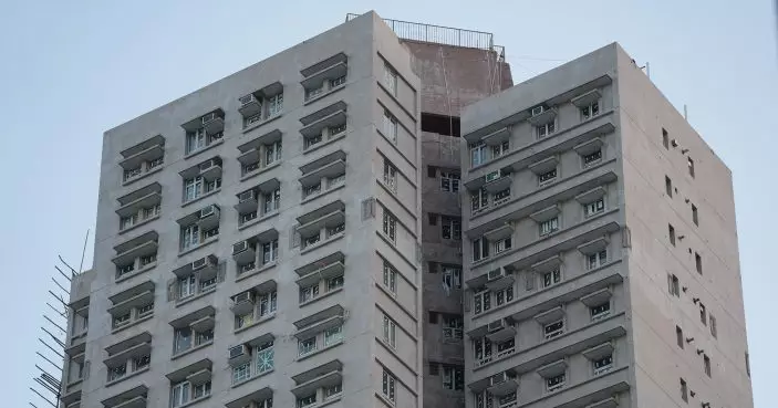 宏志閣是宏福苑8座大廈中唯一未受大火波及的一座，惟維修工程仍未完成。