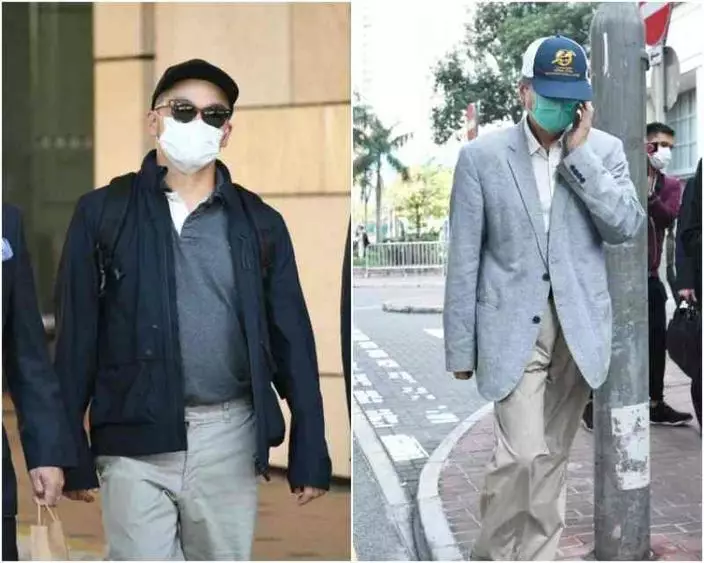 楊金隆(左)及林楚華(右)。資料圖片