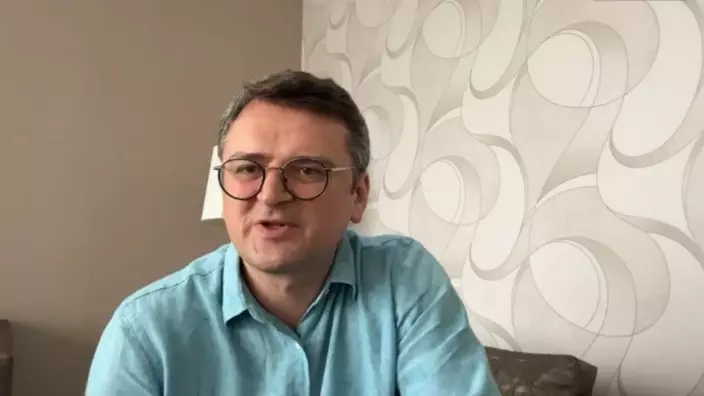 5月28日，烏克蘭外長庫列巴在社交媒體上發布視頻闢謠。