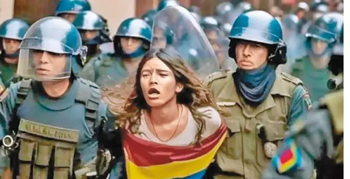 國際特赦組織早前用AI合成「假圖片」，指哥倫比亞警方對女示威者使用暴力，惹來強烈批評。