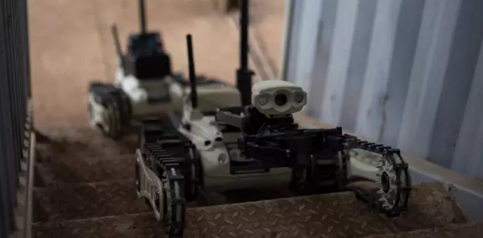 Roboteam公司研發的微型戰術地面機器人。