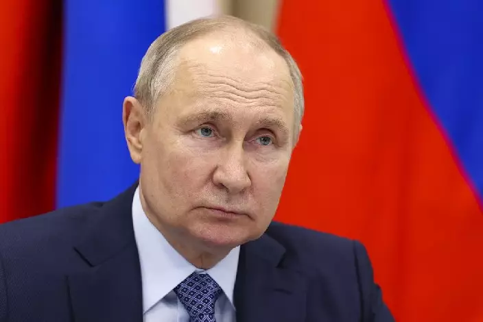 俄羅斯總統普京 (AP圖片)