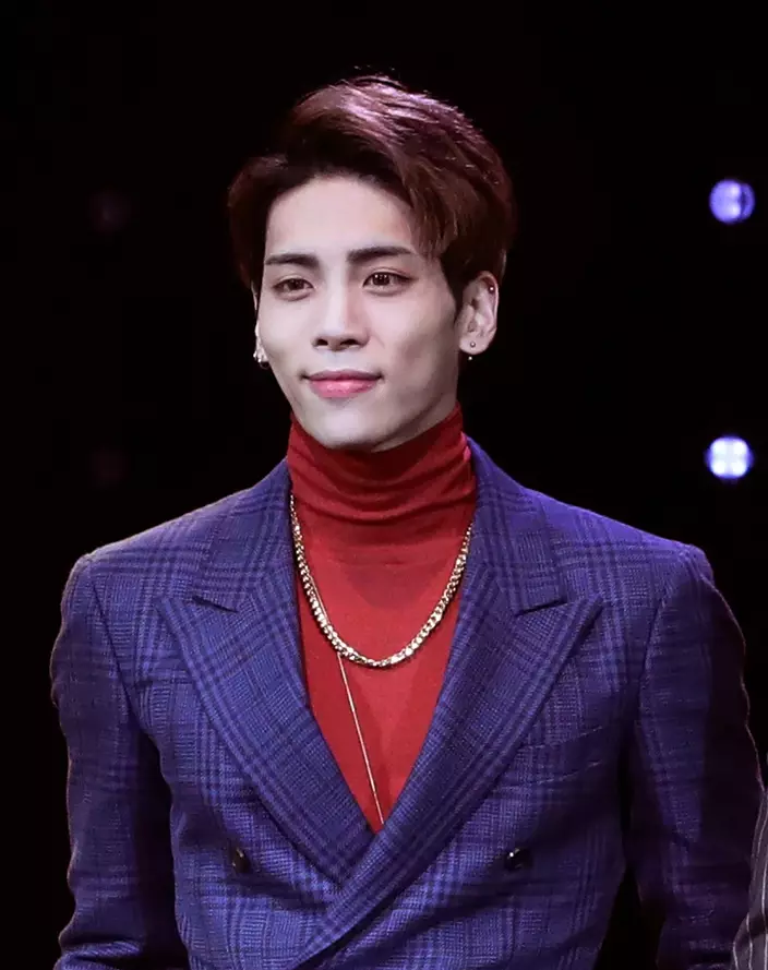 FILE - In this Oct. 4, 2016, file photo, Kim Jong-hyun, a member of South Korean K-pop group SHINee, poses for the media before a showcase for the group's album "1 of 1" in Seoul, South Korea. Kim Jong-hyun, better known by the stage name Jonghyun, was found unconscious at a residence hotel in Seoul and was pronounced dead later at a nearby hospital, Seoul police said Monday Dec. 18, 2017. (AP Photo/Lee Jin-man, File)