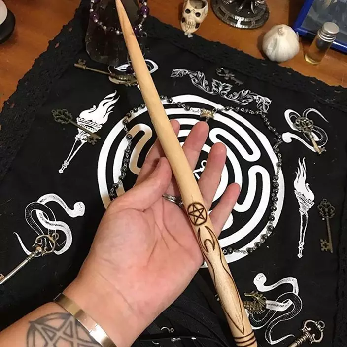 Sonia's wand which she uses to channel her energy (Collect/PA Real Life)