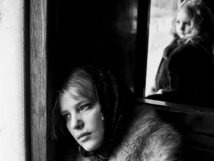 This image released by Amazon Studios shows Joanna Kulig in a scene from "Cold War." (Amazon Studios via AP)