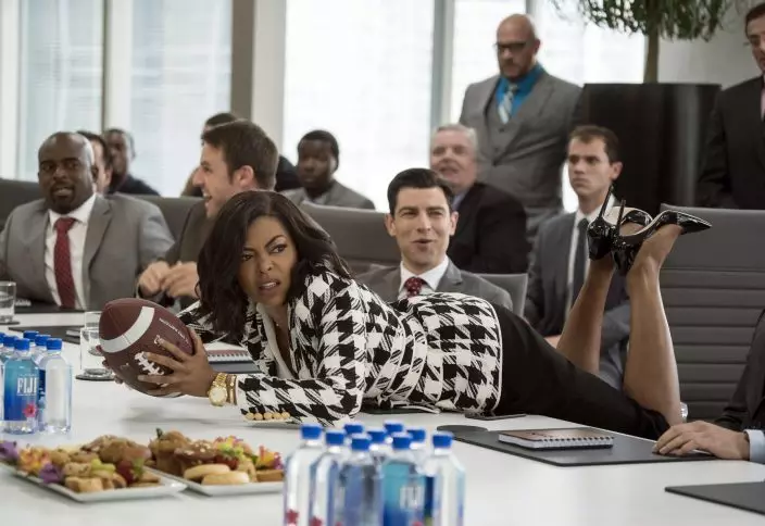 This image released by Paramount Pictures shows Taraji P. Henson in a scene from "What Men Want." (Jess MiglioParamount Pictures via AP)