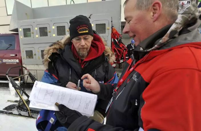 The Latest: Iditarod takes mushers through Alaska wilderness