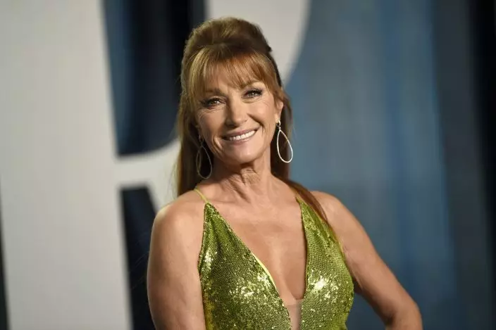 Jane Seymour arrives at the Vanity Fair Oscar Party on Sunday, March 27, 2022, at the Wallis Annenberg Center for the Performing Arts in Beverly Hills, Calif. (Photo by Evan AgostiniInvisionAP)