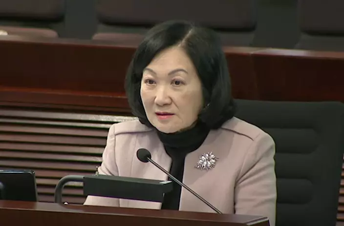 Mrs Regina Ip, a founder of GPS and Chairperson of the Board of Governors of the Savantas Policy Institute.