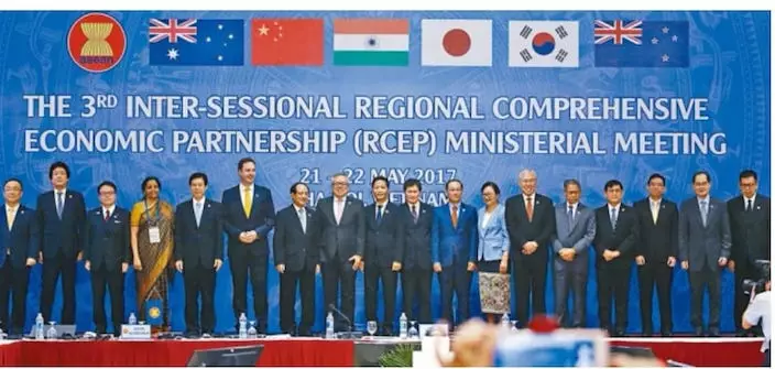 RCEP由15個國家和地區組成，香港正申請加入(資料圖片)
