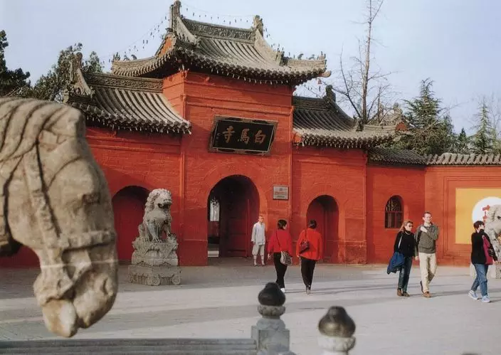 洛陽白馬寺 (網上圖片)