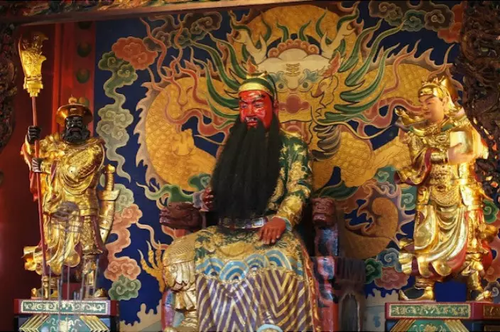關羽的形象,已由人提升至神的地位。(網上圖片)