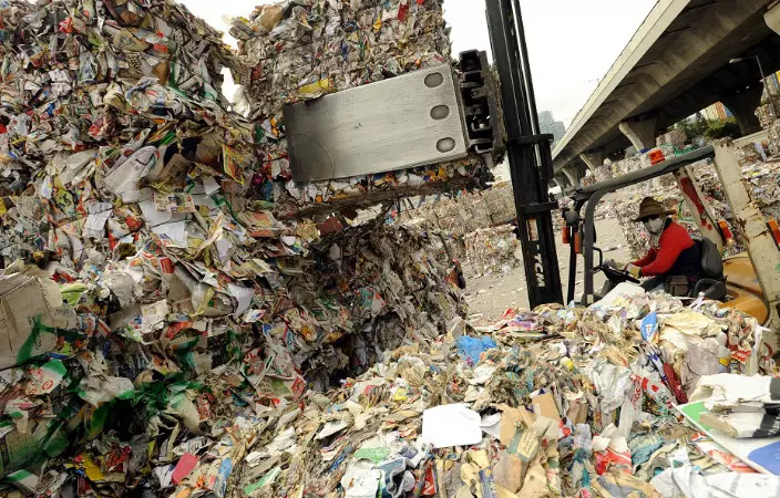 浸大調查顯示，本港回收業生存狀況極不樂觀，近半受訪公司出現虧損（資料圖片）
