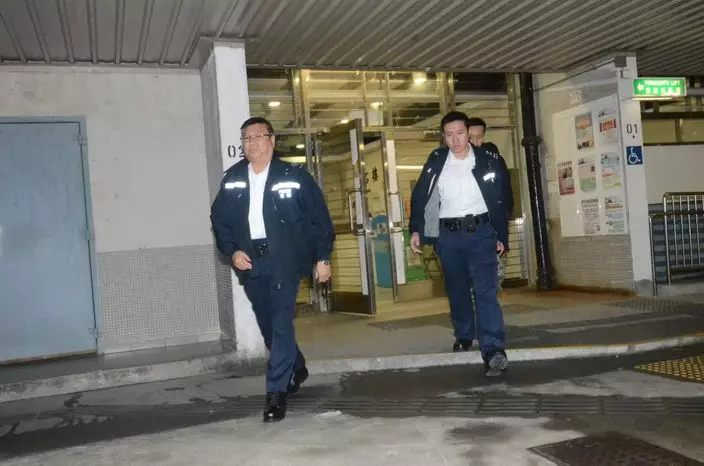 警方到場調查。