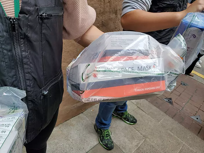 海關發現市面售賣的其中4款口罩