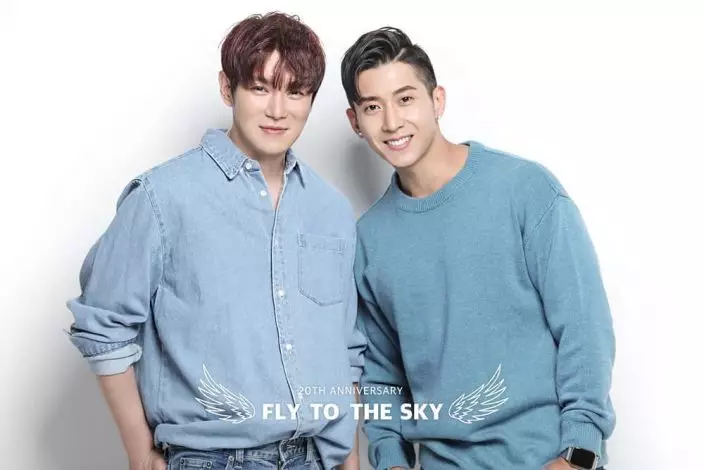Fly to the Sky由兩名成員Fany(左)及Brian(右)組成(FTTS IG圖片)