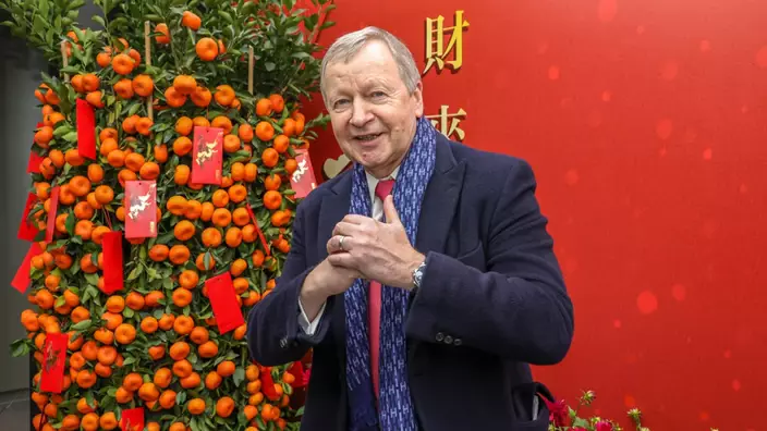 應家柏表明馬會反對調高足球博彩稅率,承諾不會因此裁員。資料圖片