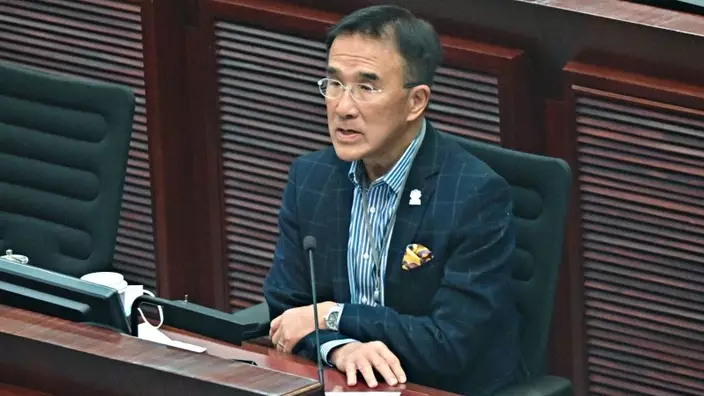 實政圓桌立法會議員田北辰。資料圖片