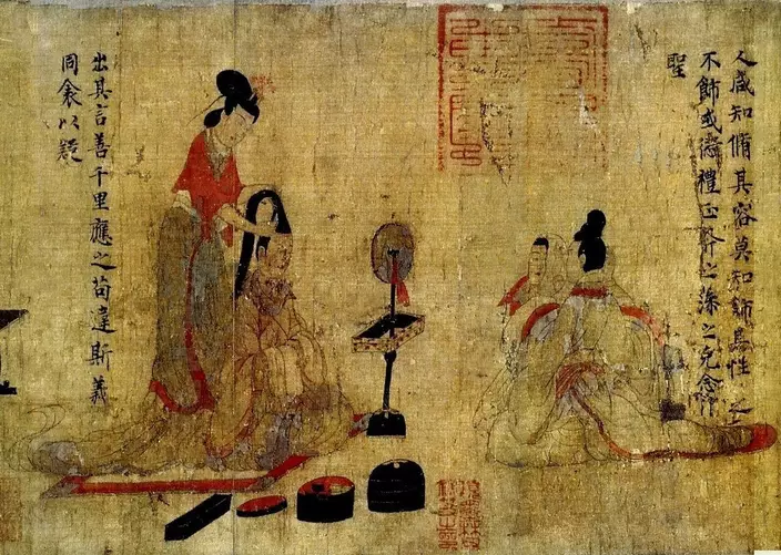 中国 漢代（約2000年前）白銅鏡 - 美術品・アンティーク・コレクション