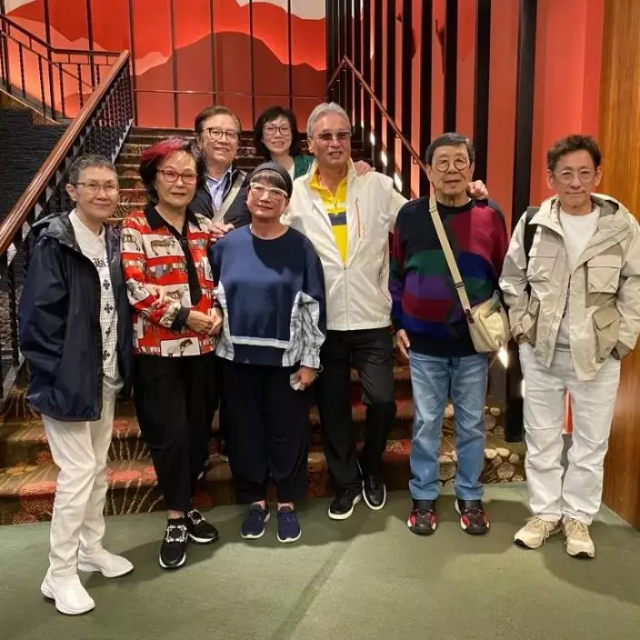 最近更與姜大衛和李琳琳在台北見面。