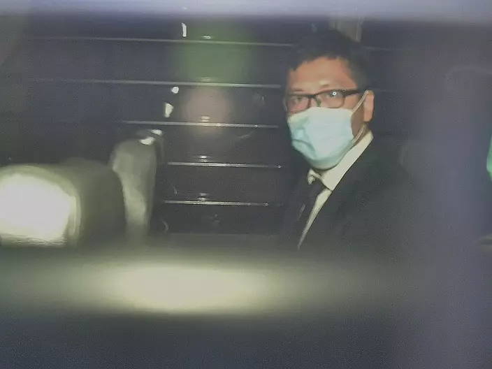 黃碧雲及林卓廷的代表律師盤問匿名證人X。資料圖片