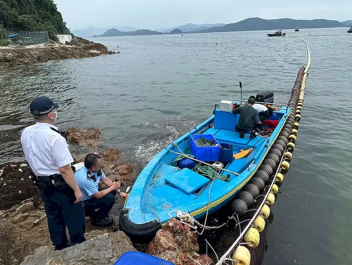 3內地漢駕快艇在大亞灣潛水打魚,其中一人遇溺。